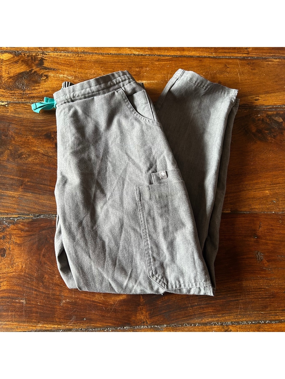 FIGS Technical Collection Gray Medical Scrub Pants  Small